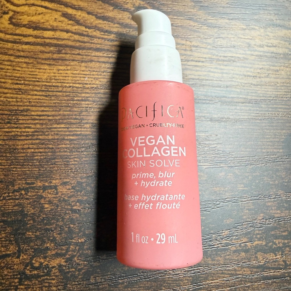 Pacifica Vegan Collagen‎ Skin Solve Prime Blur Hydrate 1oz Pink